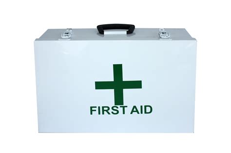 metal bandaid box|first aid kit metal box.